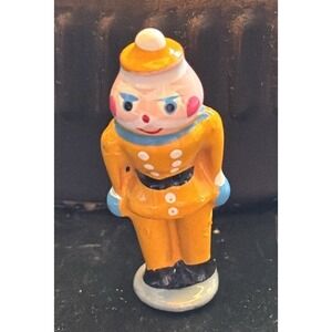 Teeny Tiny Miniature Vintage Wood Toy Soldier Christmas Creche